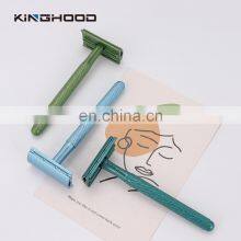 Custom Metal Reusable Razor Double Blade Safety Razor  Manufacturer