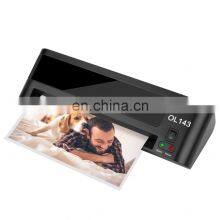 Professional Heat Assist Card Photo Cold Hot Roll Automatic Laminadora Frio A4 230c Desktop Machine Passport Pouch Laminator thumbnail-2