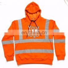 Sialwings Factory Made Custom Logo High Visible Safety Hoodie for Men hi Vis Work Wear Sweatshirt Work Jumper thumbnail-5