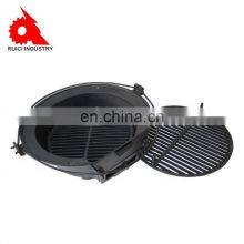 Round Cast Iron Camping Charcoal Baking Oven Bbq Grills thumbnail-3