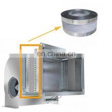 Custom HVAC System Ventilation Insulated Stainless Steel Galvanized Steel PVC Canvas Flexible Duct Connector thumbnail-4