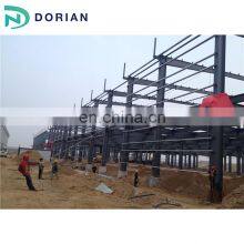 Customized Fabrication Steel Structure Building Design With Steel H Beams