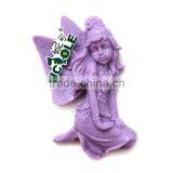 silicone rubber Nicole small fairy fondant cake molds F0695