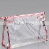 Clear Transparent Plastic PVC Travel Toiletry Bag thumbnail-2