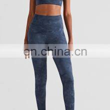 Custom Logo Adjustable Shoulder Strap Yoga Bra Match High Waist Leggings Print Set Women Workout Sports Gym Outfit Clothing thumbnail-3