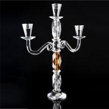 Hot Selling Wedding Candle Holder Ornament Crystal Headed Candle Holder Candle Stand thumbnail-2