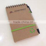 Cheap spiral notebook with elastic band NSXQ-NP0005