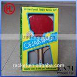 Promotional Gift Poplar Wooden Ping Pong Table Tennis Racket Set With Box Wholesale