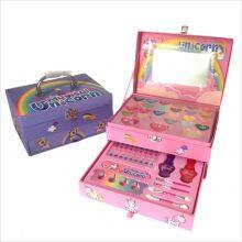 Girls Manicure Sticker Nail Polish DIY Creative Fashion Make up Set Girl Play Art Beauty Kids Cosmetic Set