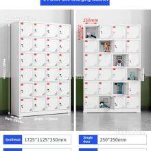 Gym Cell Phone Charging Locker Bristol Fitness Center, Privacy Solid Iron Door, Anti-theft Metal Storage Cabinet With Master Key System-Factory Direct thumbnail-1