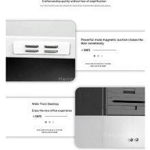 Mobile Printer Stand With Lockable Wheels | 80KG Load Capacity Steel Base | for Large Enterprises, Model T600 thumbnail-3