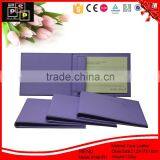 China Best Selling Custom Hotel Leather Waterproof Menu Book thumbnail-1