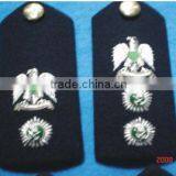 CEREMONIAL UNIFORM ACCESSORIES Epauettes Shoulder Mark Rank Embroidery Badges