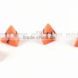 Orange Plastic 4 Sided Game Dice,bulk Dice for Wholesale thumbnail-2