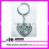 Promotional Crystal Keychain Supplier Low Minimum
