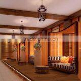 Anti-static Handscraped Maple Grain Flooring thumbnail-2