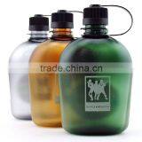 BPA Free Plastic Military Sport Water Bottle 1000ml for Outdoor Trainning thumbnail-2