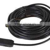 2M Cable Length Endoscope 7mm Lens Waterproof IP67 Mini USB Endoscope Camera Inspection Borescope Tube Snake Scope 6 LEDs thumbnail-2