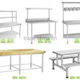 Commercial Stainless Steel Kitchen Over Shelf/Restaurant Kitchen Shelves BN-W17 thumbnail-2