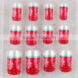 Hot Christmas Nail Design Nail/nail Art Hot Red Color Fake Fingers Sante Tree Nail Tips thumbnail-1