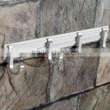 Sliding Space Aluminum Coat Hook Clothes Hooks Activities 4 Robe Hooks