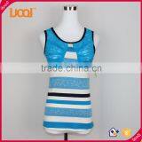 Oem 100% Cotton Yarn Dyed Women Tank Top Shopping Online Websites