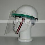 2016 Hot Selling Industry PC Face Visor for Helmet Chemical PC Industry Face Visor With Helmet Manufacturer in China