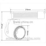LED Track Light 40W Warm White Aluminum Alloy 2700-3200K Cob Led Track Light thumbnail-4