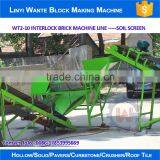 WANTE BRAND WT2-10 Clay Brick Making Machine Line for Pakistan Customer