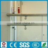 European Style Steel Glass Staircase Interior Glass Railing thumbnail-5