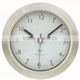 Large Metal Round Wall Mounted Decorative Clock thumbnail-1