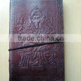 Leather Notebook Ganesh Embossed thumbnail-1