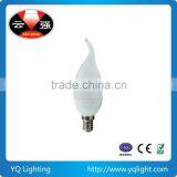 Plastic and Aluminum 3W E14 LED Bulb thumbnail-3