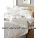 WHITE SATIN BEDSPREADS