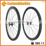 Toray T700 CarbonBikeKits TW38C track carbon wheels,38mm deep fixize carbon wheels for bike building