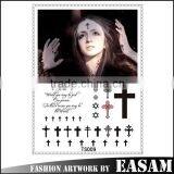 2015 Cross Temporary Tattoo Sticker/body Tattoo Design thumbnail-1