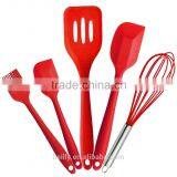 Hot Sale Heat-Resistant Silicone Cooking Utensils Set With Stand & Silicone Kitchen