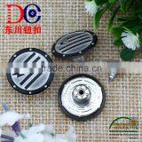 Lightning Cap Customized Button Silver Jeans Button for Denim Jeans