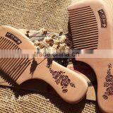 Popular Wholesale Wood Comb Hand Made Wood Comb thumbnail-4