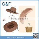 In Stock Cheap Plain Cowboy Straw Hat