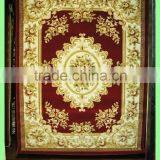 Floral Red Wilton PP Hotel Rooms Carpet Designs With High Quality thumbnail-6