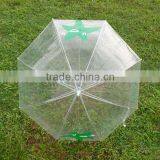 Cheap Promotional Clear Plastic Umbrella thumbnail-5