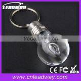 Fascinating LED Acrylic Light Bulb Shape USB Flash Drive 8gb Pen Drive thumbnail-3