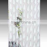 2015 New Modern Design Waterdrops Handmade Hotel Glass Wall Mirror Decorative thumbnail-1