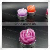 Hot Selling Wedding Candle Gift Giveaway Flower Shaped Tealight Candles thumbnail-5