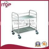 Stainless Steel Beverage Trolley Round Tube
