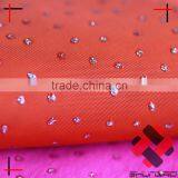 240T Polyester Pongee Fabric With Silver Rubber Patch for Kids Wear thumbnail-1