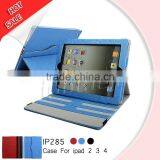 tablet leather case cover for ipad 2 3 4 made in china
