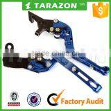 CNC Motorcycle Folding and Extendable Brake Cultch Lever for Bajaj Pulsar 200NS thumbnail-1