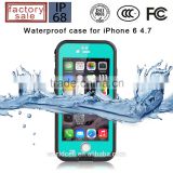underwater waterproof shockproof dirtproof full sealed case cover for Apple iPhone 6
